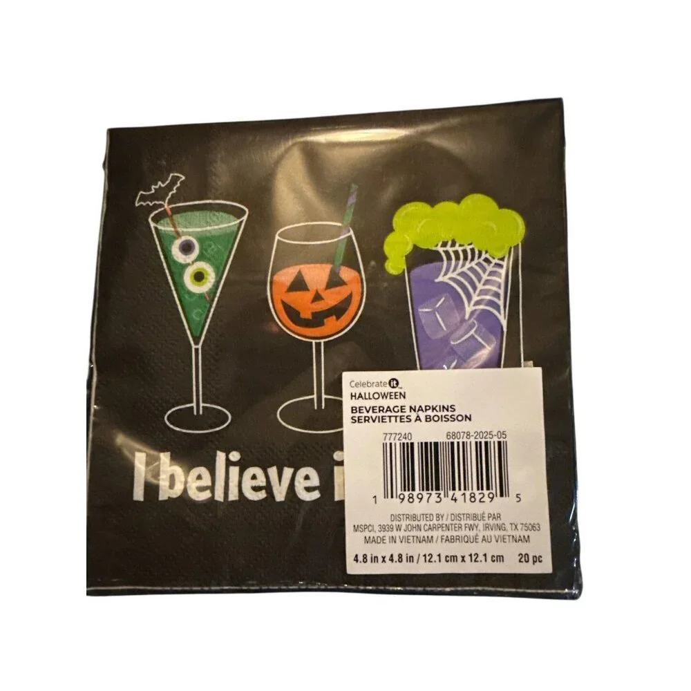 Halloween Beverage Napkins 